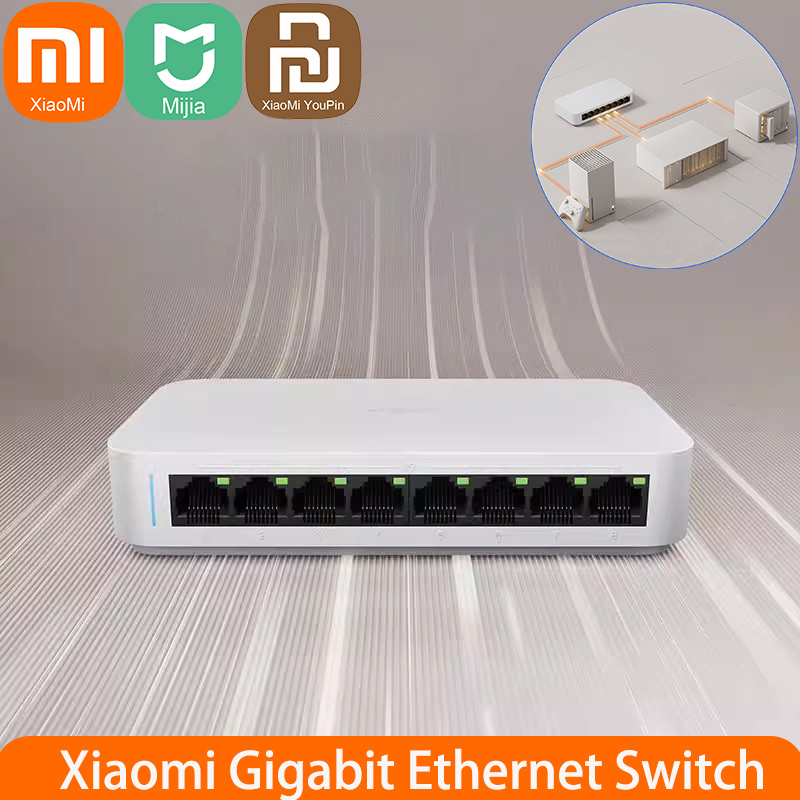 Xiaomi Mi 8 포트 RJ45 기가비트 이더넷 스 - Xiaomi Hub Mijia Hub 리뷰 및 가격